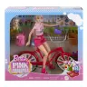 Barbie Bicycle with Doll HWJ00
