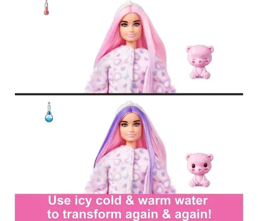 Barbie Cutie Reveal Cozy Cute Tees Series - Teddy HKR04