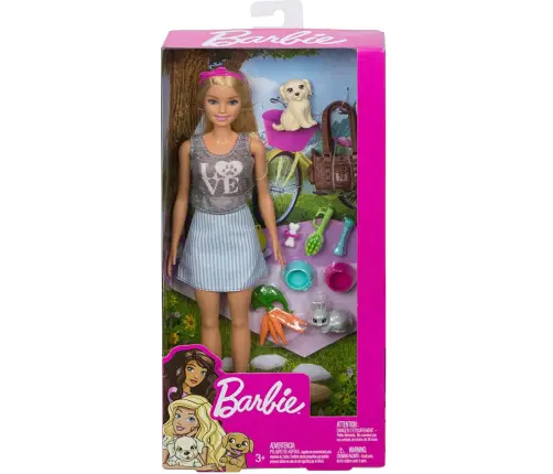 Barbie Doll & Pets FPR48