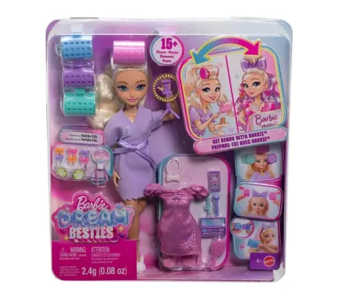 Barbie Dream Besties Get Ready With Me - Malibu Doll JGG38