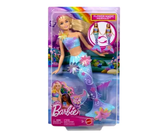 Barbie Dreamtopia Blooming Magic Mermaid - Blonde JDM72