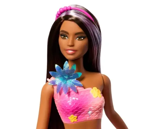 Barbie Dreamtopia Blooming Magic Mermaid - Brunette JDM73