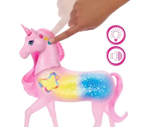 Barbie Dreamtopia Lights and Sounds Unicorn JCP78