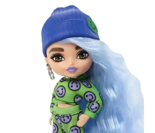 Barbie Extra Mini Doll - Icy Blue Hair HGP65
