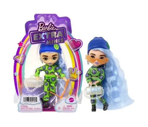 Barbie Extra Mini Doll - Icy Blue Hair HGP65