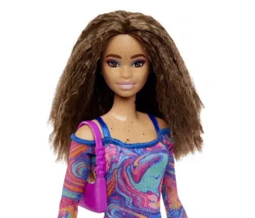 Barbie Fashionistas Doll - Rainbow Marble Swirl HJT03