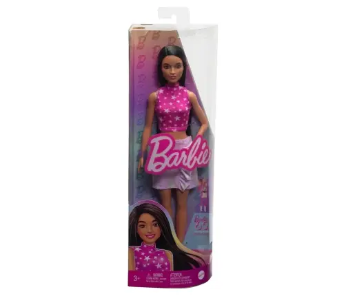 Barbie Fashionistas Doll - Rock Pink and Metallic HRH13