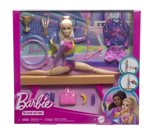 Barbie Gymnastics spēļu komplekts HRG52