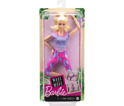 Barbie Made to Move Doll- Blonde GRX04