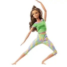 Barbie Made to Move Doll- Brunete GRX05