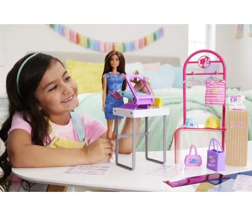 Barbie Make & Sell Boutique Playset HKT78