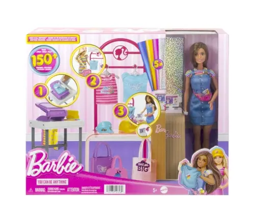 Barbie Make & Sell Boutique Playset HKT78