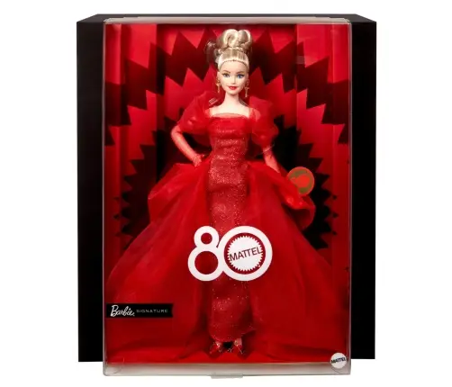 Barbie Mattel 80th Anniversary Doll - Blonde JBJ17