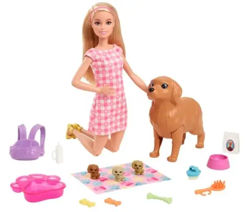 Barbie Newborn Pups 2.0 - Blonde HCK75