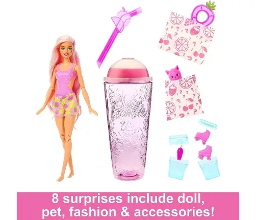 Barbie Pop! Reveal Juicy Fruit - Strawberry lelle HNW41