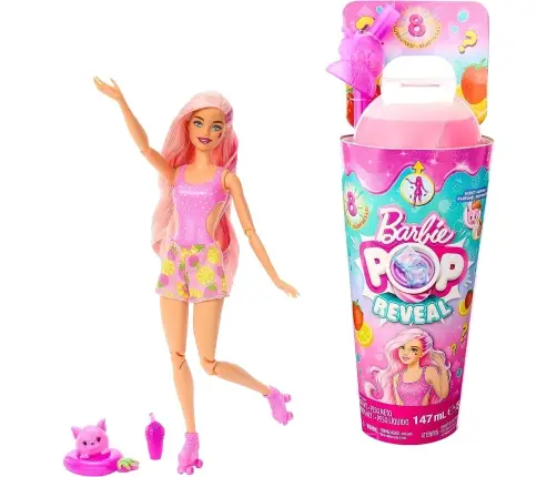 Barbie Pop! Reveal Juicy Fruit - Strawberry lelle HNW41