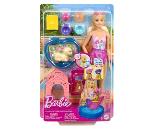 Barbie Puppy Pool Party JBF35