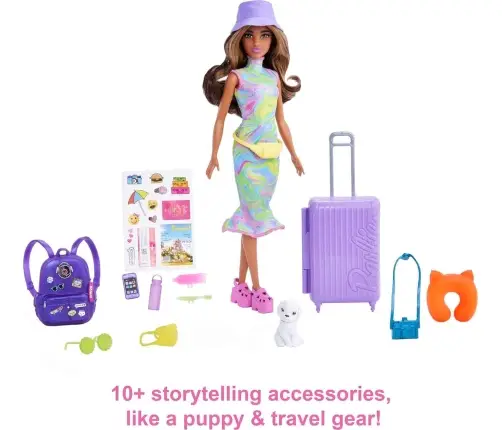 Barbie Teresa Travel Doll - Refreshed HKB05