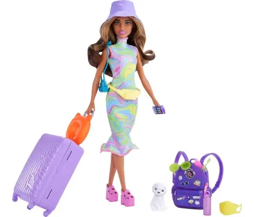Barbie Teresa Travel Doll - Refreshed HKB05