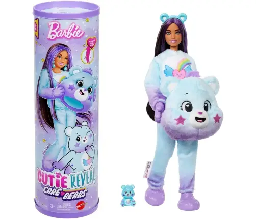 Barbie Cutie Reveal Care Bears 2 lelles iepakojums JFV59