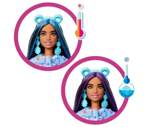 Barbie️ Cutie Reveal Care Bears Series 2 - Dream Bright Bear (Tanned Skin) JFV61