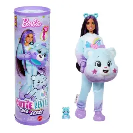 Barbie️ Cutie Reveal Care Bears Series 2 - Dream Bright Bear (Tanned Skin) JFV61