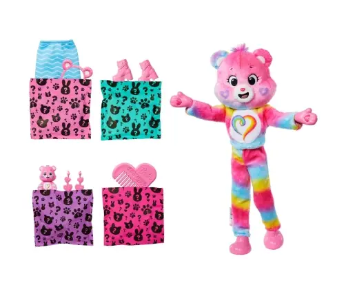 Barbie Cutie Reveal Care Bears Series 2 - Togetherness Bear (Light Skin) JFV60
