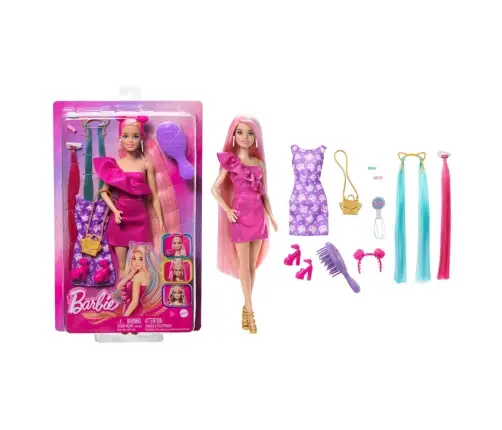 Barbie Fun & Fancy Hair Cat - Caucasian lelle JDC85