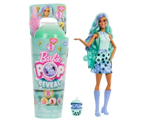 Barbie Pop! Reveal Juicy Bubble Tea Green lelle HTJ21