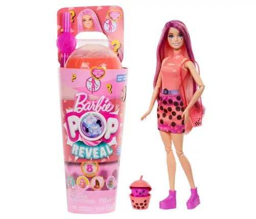 Barbie Pop! Reveal Juicy Bubble Tea Series - Mango Mochi HTJ22