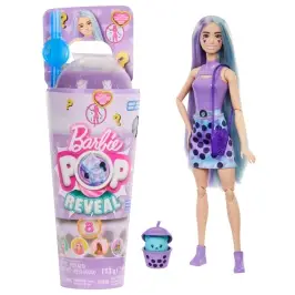 Barbie Pop! Reveal Juicy Bubble Tea Taro Milk lelle HTJ19