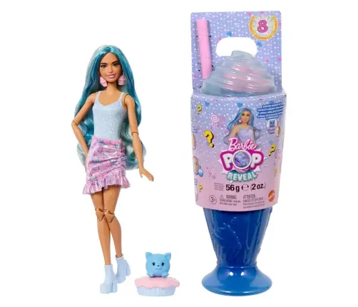 Barbie️ Pop! Reveal Sweet Treats Series - Blue Hair JFY61