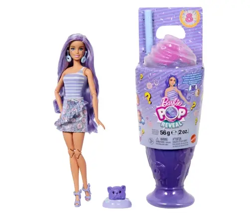Barbie Pop! Reveal Sweet Treats Series - Purple Hair JFY60