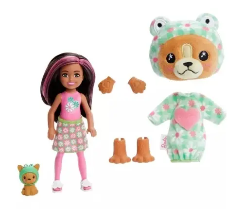 Chelsea Cutie Reveal Costume Cuties Series - Dog in Frog HRK29