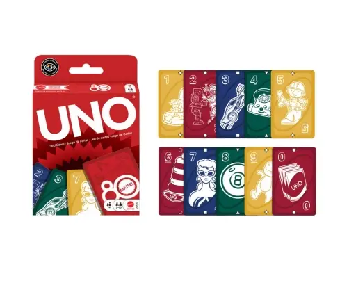 UNO Mattel 80th Ruby Red JGK30