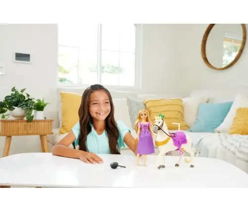 Disney Princess Fashion Lelle un Zirgs - Rapunzel HLW23