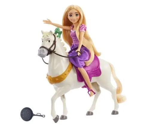 Disney Princess Fashion Lelle un Zirgs - Rapunzel HLW23