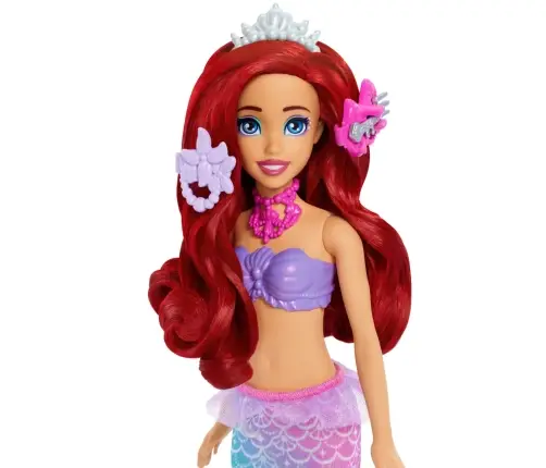 Disney Princess Fashion Doll Ariel Mermaid Surprise Feature JBF86