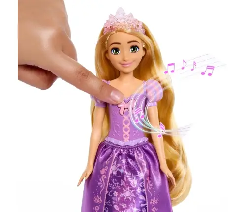 Disney Princess Fashion lelle Rapunzel Singing - English HPD41