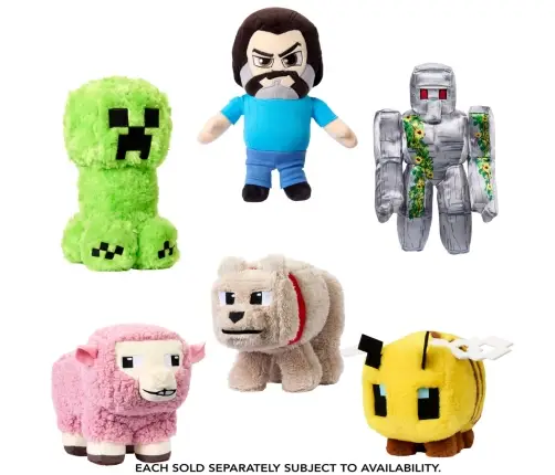 Minecraft 8" Basic Plush Asst HBN39