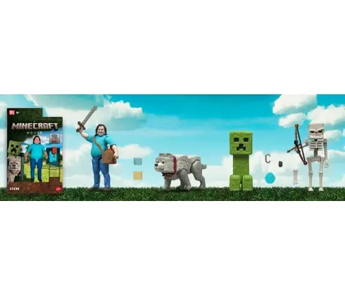Minecraft Movie Figure Asst JFR44