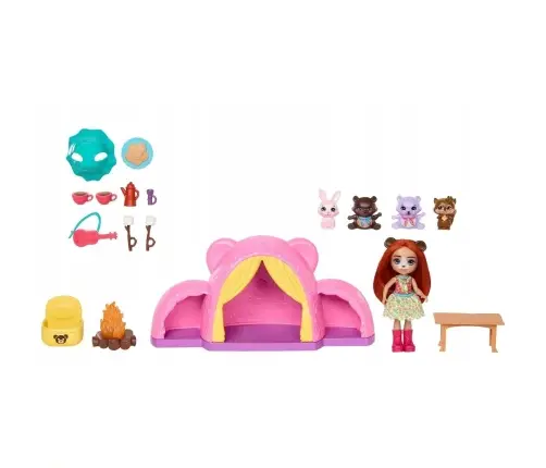 Enchantimals Bear Camping Playset HTW71