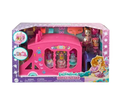 Enchantimals Cat Fashion Truck Playset HPB34