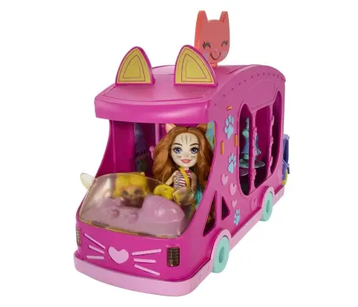 Enchantimals Cat Fashion Truck Playset HPB34
