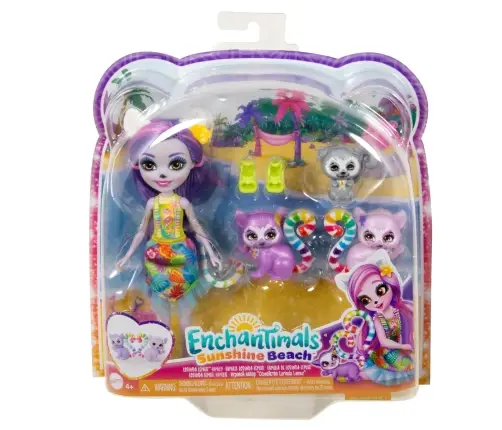 Enchantimals Lemur & Family HRX86