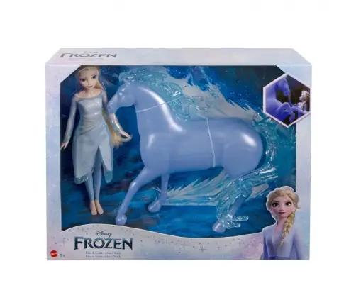 Frozen Fashion Doll Elsa & Nokk Horse komplekts lelle HLW58