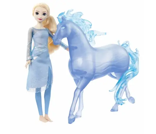 Frozen Fashion Doll Elsa & Nokk Horse Set HLW58