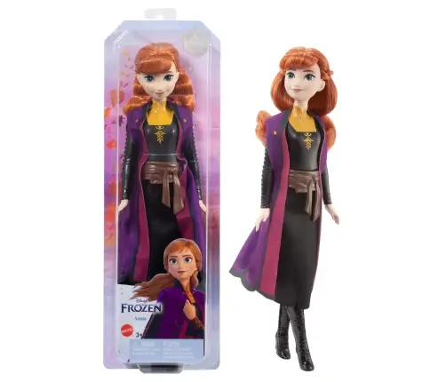 Frozen Fashion Dolls Core - Anna 2 Travel Look lelle HLW50