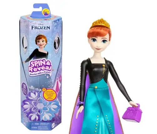 Frozen Fashion Dolls Spin & Reveal Anna HXD27