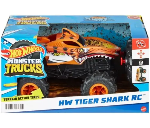 Hot Wheels Monster Trucks 1:24 Tiger Shark HNV03